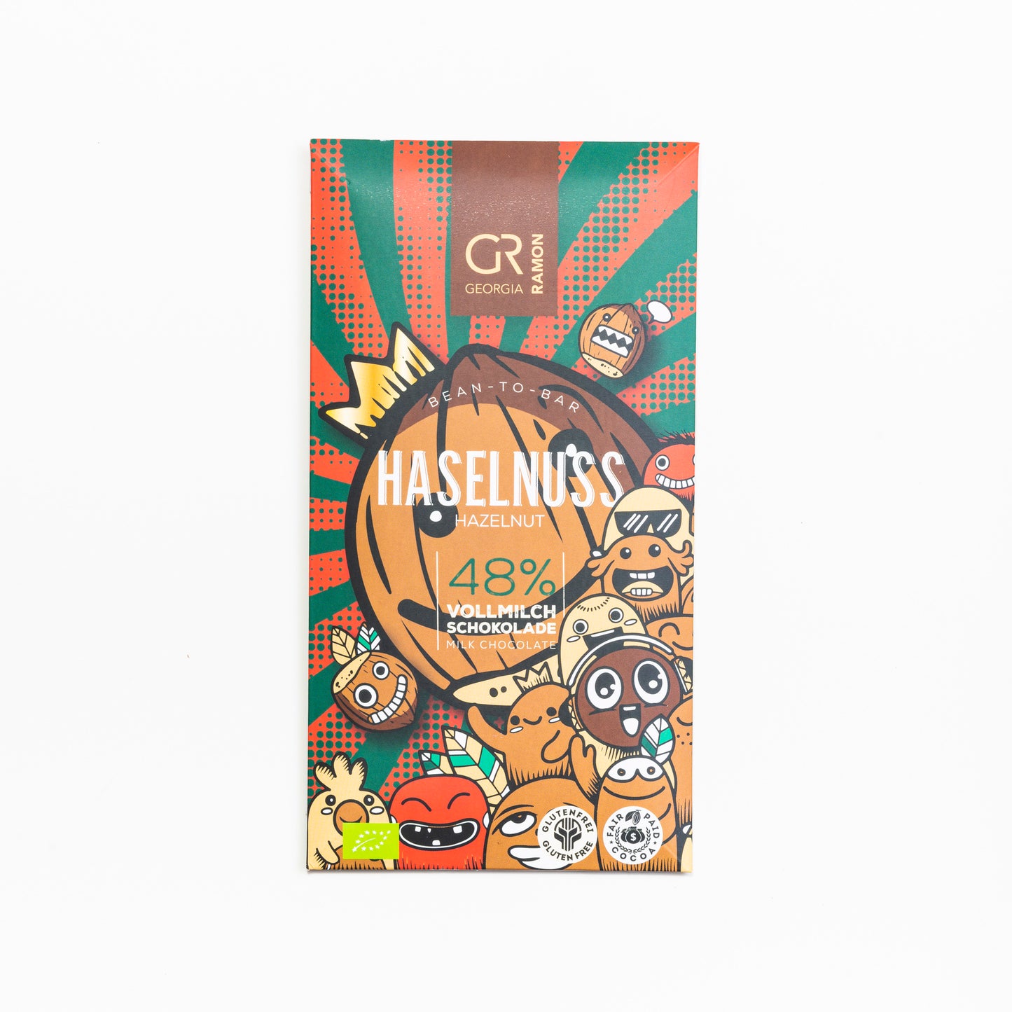 Bio Haselnuss Vollmilch 48 %