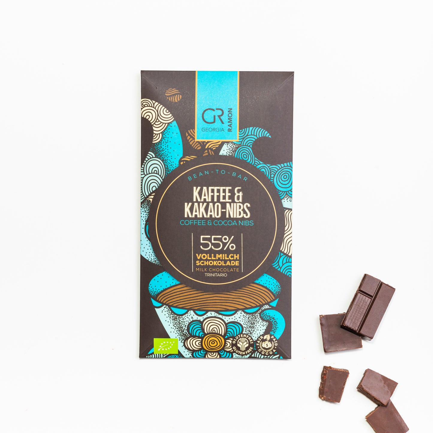 Bio Kaffee & Kakao-Nibs 55 %